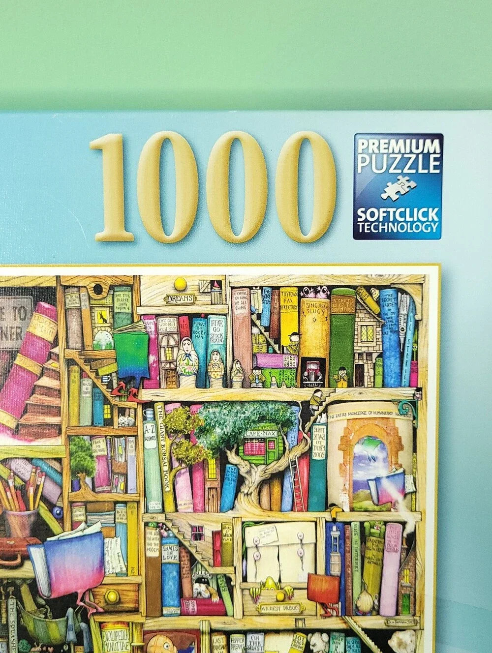 RAVENSBURGER, The Bizarre Bookshop #2, 1000 Piece Puzzle
